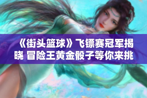《街头篮球》飞镖赛冠军揭晓 冒险王黄金骰子等你来挑战
