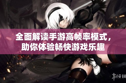 全面解读手游高帧率模式，助你体验畅快游戏乐趣