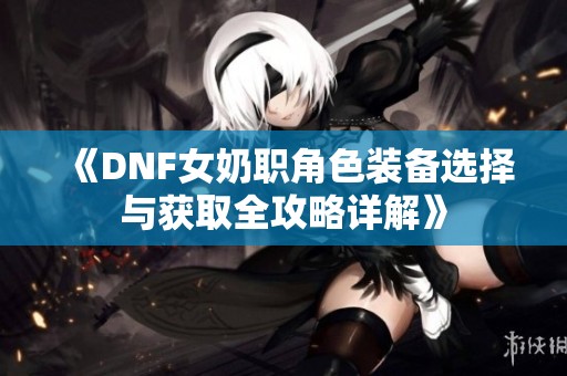 《DNF女奶职角色装备选择与获取全攻略详解》