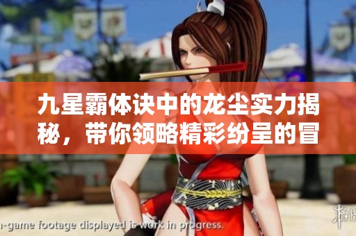 九星霸体诀中的龙尘实力揭秘，带你领略精彩纷呈的冒险历程