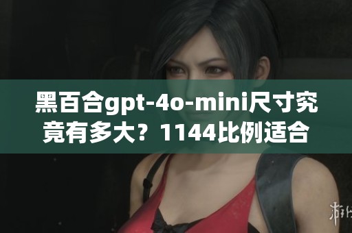 黑百合gpt-4o-mini尺寸究竟有多大？1144比例适合吗