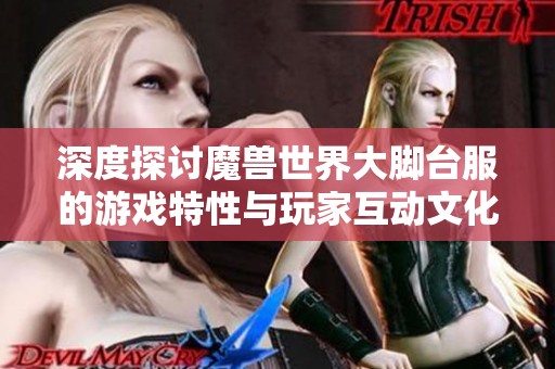 深度探讨魔兽世界大脚台服的游戏特性与玩家互动文化