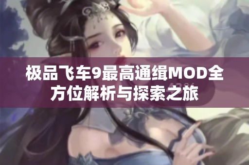 极品飞车9最高通缉MOD全方位解析与探索之旅