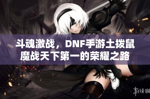 斗魂激战，DNF手游土拨鼠魔战天下第一的荣耀之路
