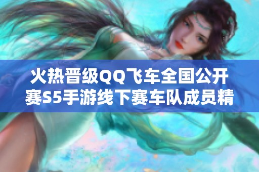 火热晋级QQ飞车全国公开赛S5手游线下赛车队成员精彩集结！